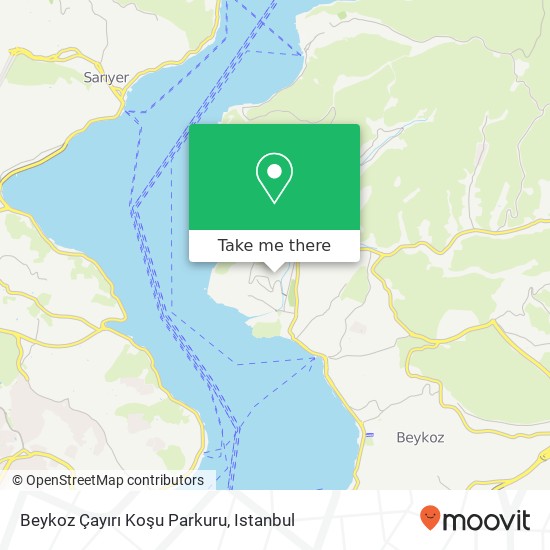 Beykoz Çayırı Koşu Parkuru map