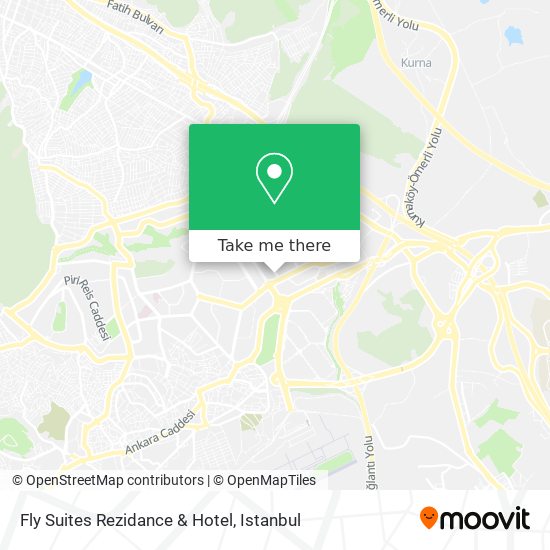 Fly Suites Rezidance & Hotel map