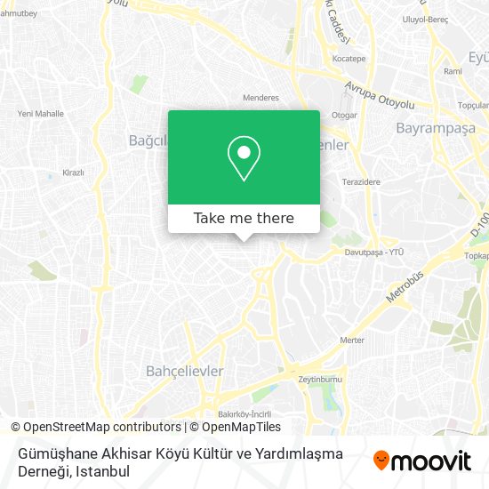 Gümüşhane Akhisar Köyü Kültür ve Yardımlaşma Derneği map