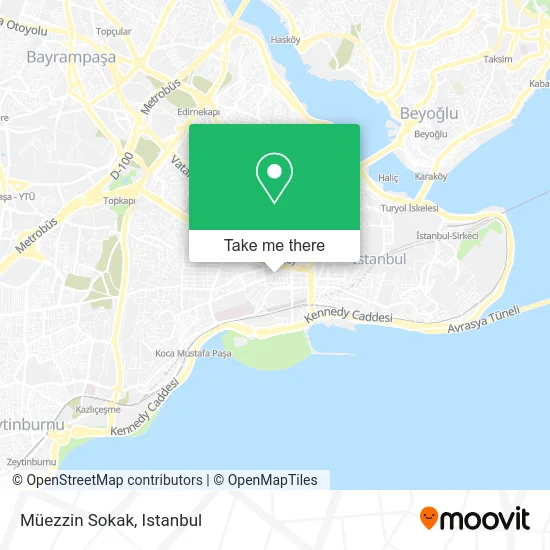 Müezzin Sokak map