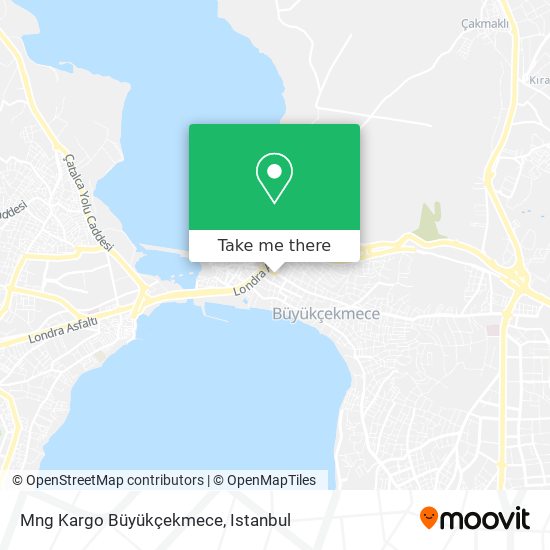 Mng Kargo Büyükçekmece map