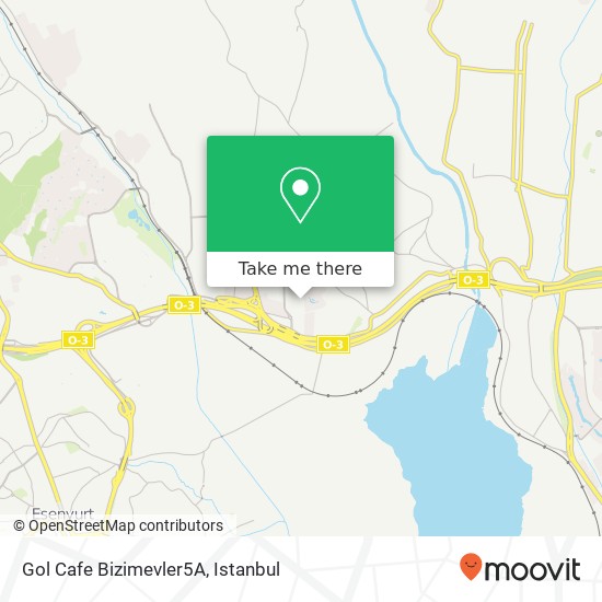 Gol Cafe Bizimevler5A map