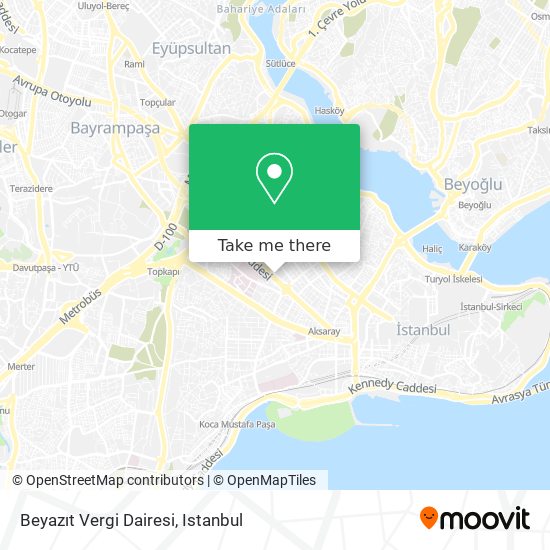 Beyazıt Vergi Dairesi map