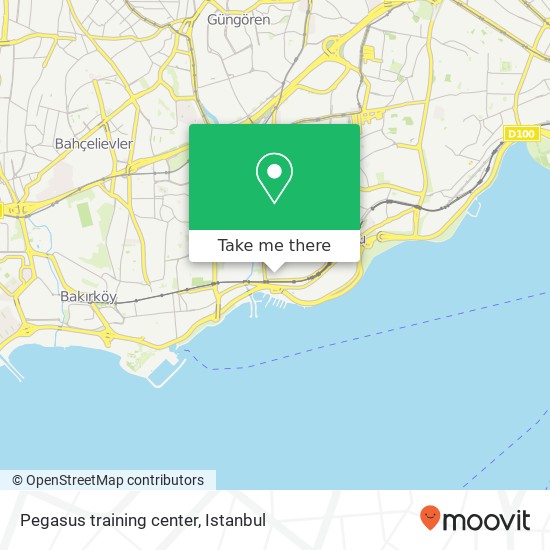 Pegasus training center map