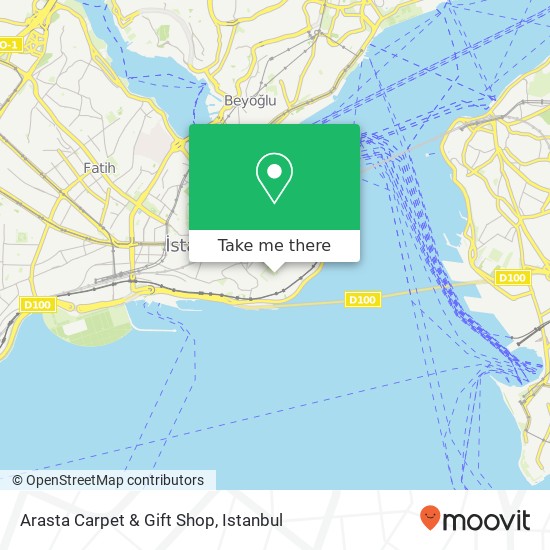 Arasta Carpet & Gift Shop map