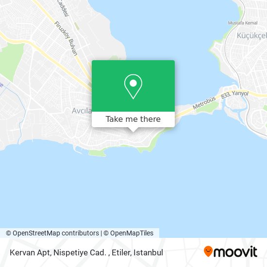 Kervan Apt, Nispetiye Cad. , Etiler map