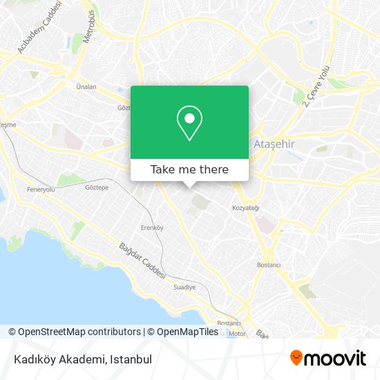 Kadıköy Akademi map