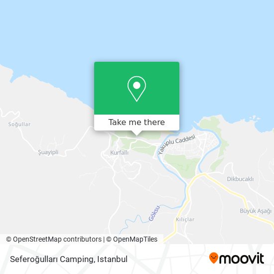 Seferoğulları Camping map