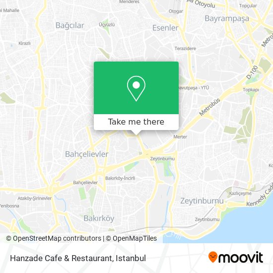 Hanzade Cafe & Restaurant map