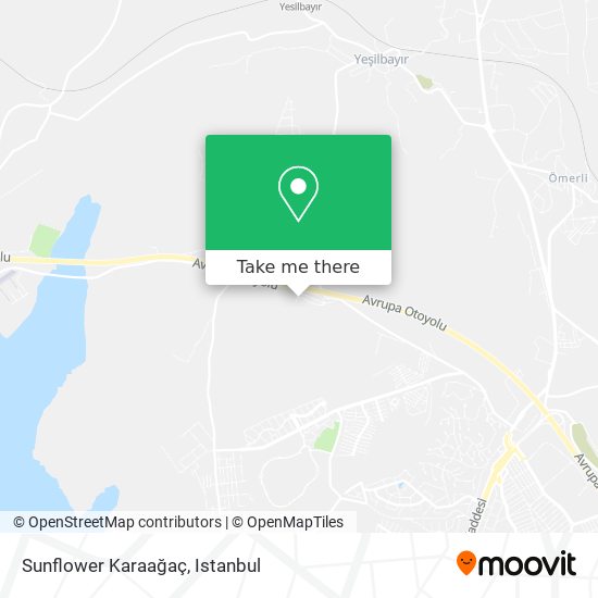Sunflower Karaağaç map