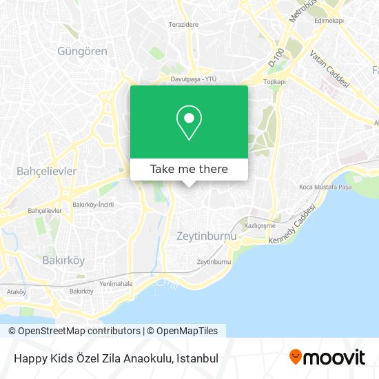 Happy Kids Özel Zila Anaokulu map