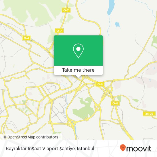 Bayraktar Inşaat Viaport şantiye map