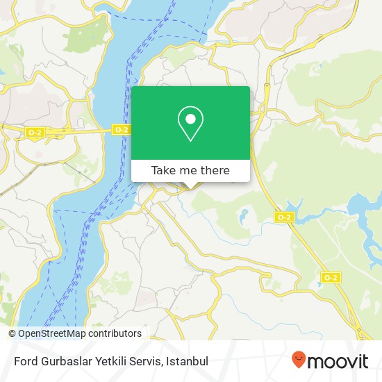 Ford Gurbaslar Yetkili Servis map