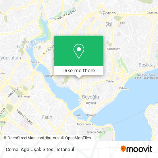Cemal Ağa Uşak Sitesi map