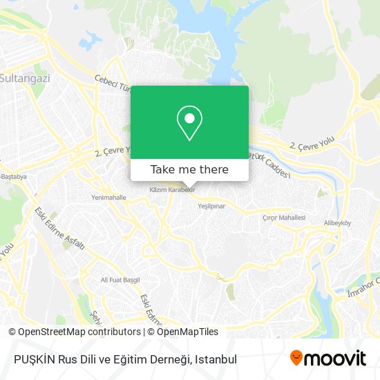 PUŞKİN Rus Dili ve Eğitim Derneği map