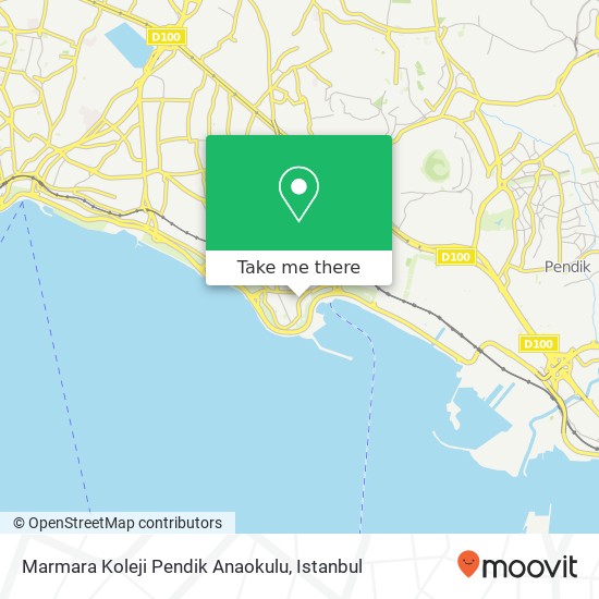 Marmara Koleji Pendik Anaokulu map