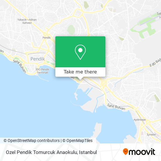 Ozel Pendik Tomurcuk Anaokulu map