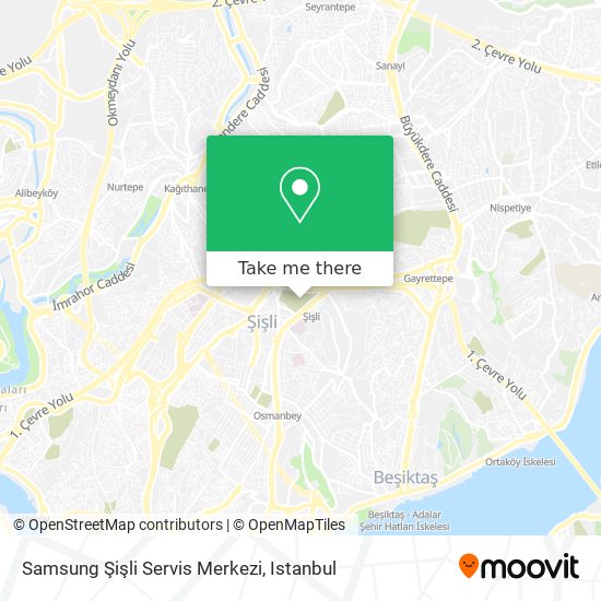 Samsung Şişli Servis Merkezi map