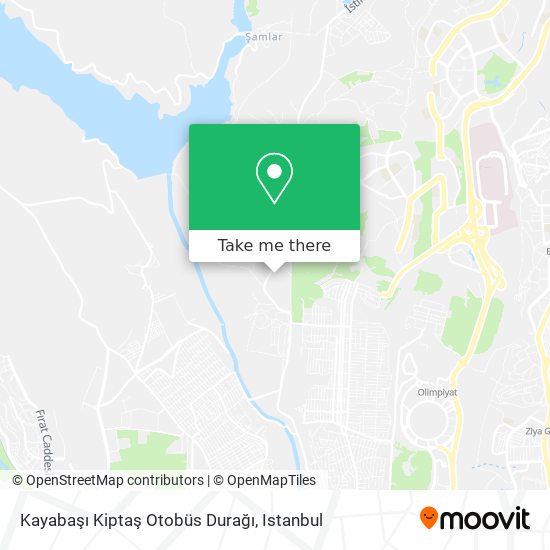 Kayabaşı Kiptaş Otobüs Durağı map