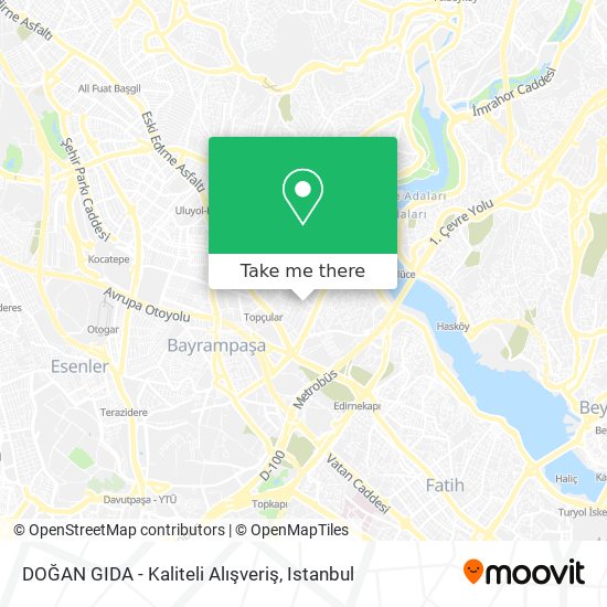 DOĞAN GIDA - Kaliteli Alışveriş map