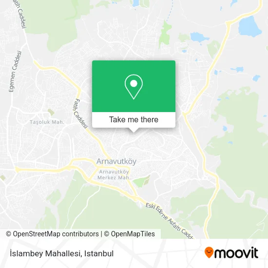 İslambey Mahallesi map