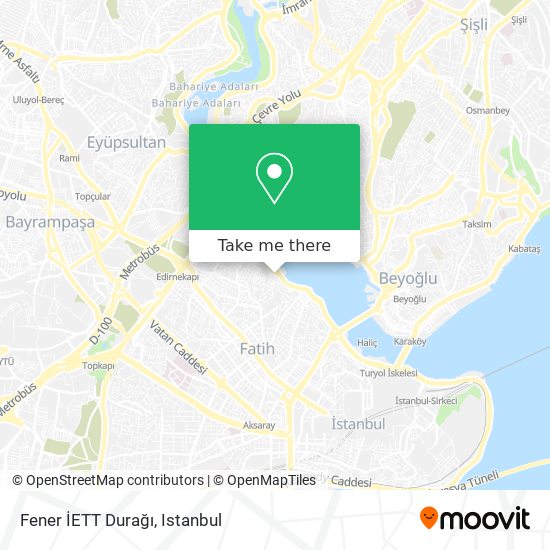 Fener İETT Durağı map