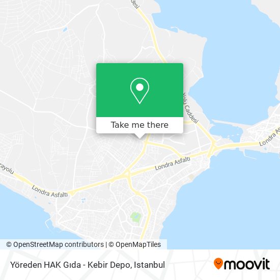 Yöreden HAK Gıda - Kebir Depo map