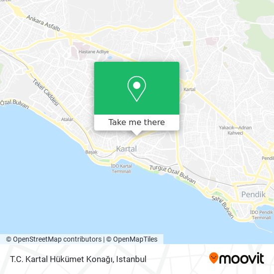 T.C. Kartal Hükümet Konağı map