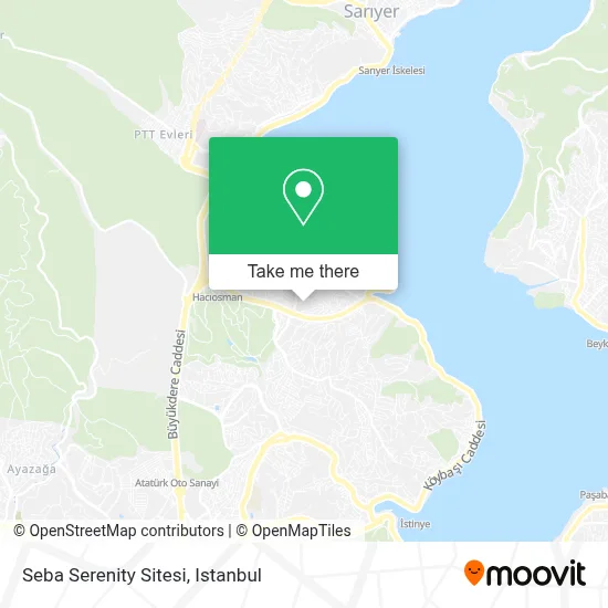 Seba Serenity Sitesi map