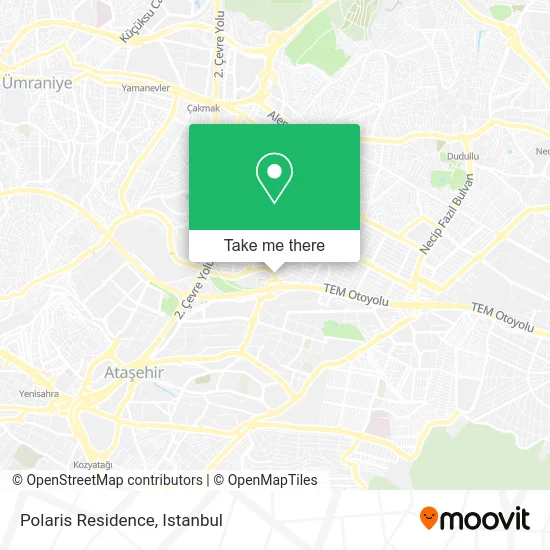 Polaris Residence map