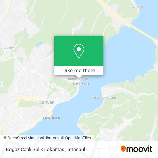Boğaz Canlı Balık Lokantası map