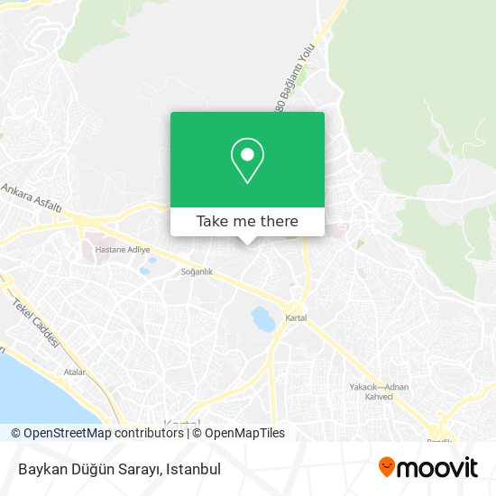 Baykan Düğün Sarayı map