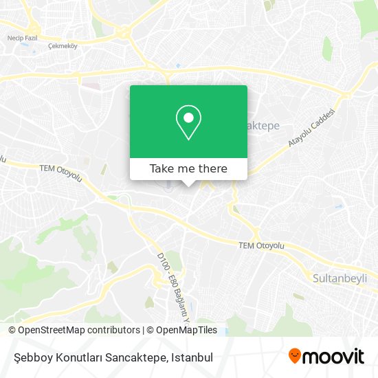 Şebboy Konutları Sancaktepe map