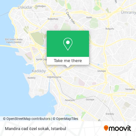 Mandira cad özel sokak map