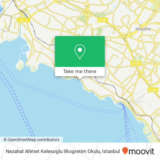 Nezahat Ahmet Kelesoglu Ilkogretim Okulu map