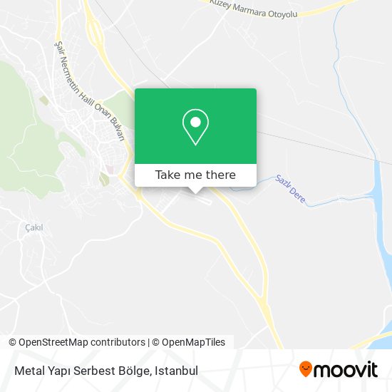 Metal Yapı Serbest Bölge map
