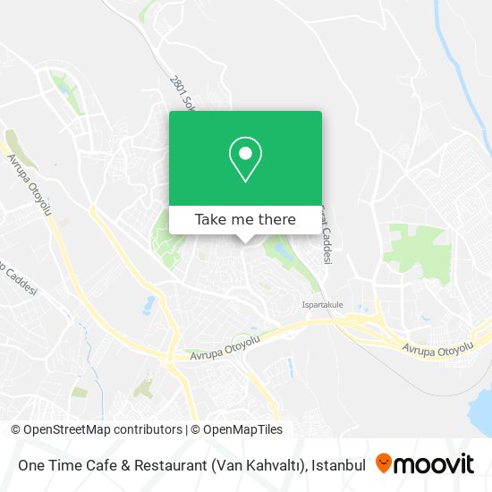 One Time Cafe & Restaurant (Van Kahvaltı) map