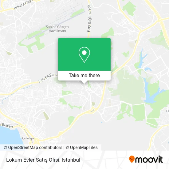 Lokum Evler Satış Ofisi map