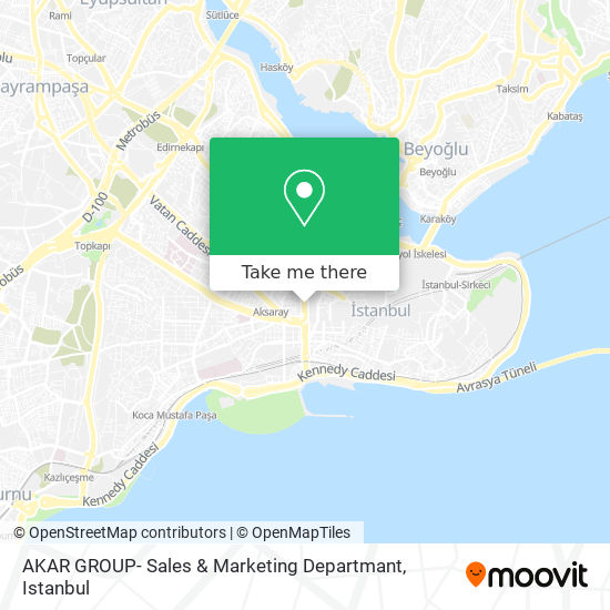 AKAR GROUP- Sales & Marketing Departmant map