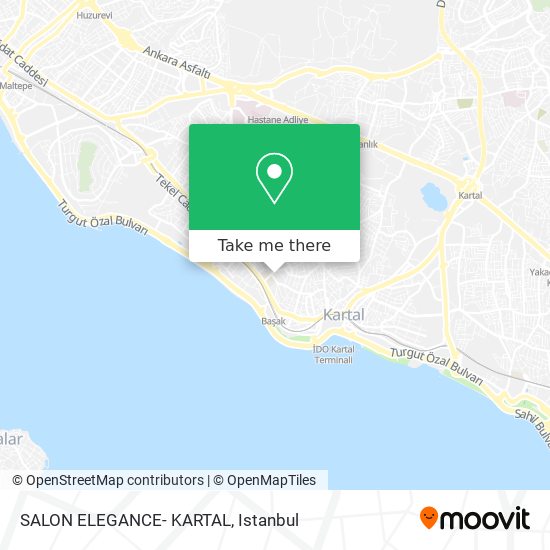 SALON ELEGANCE- KARTAL map
