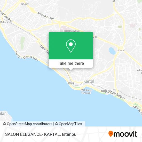 SALON ELEGANCE- KARTAL map
