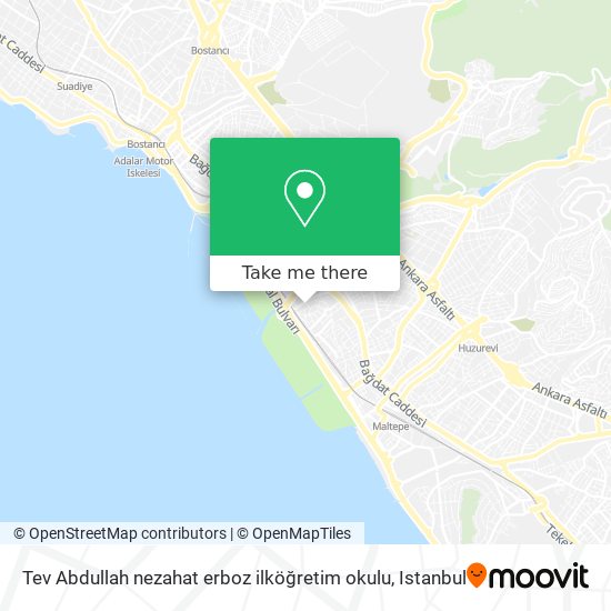 Tev Abdullah nezahat erboz ilköğretim okulu map