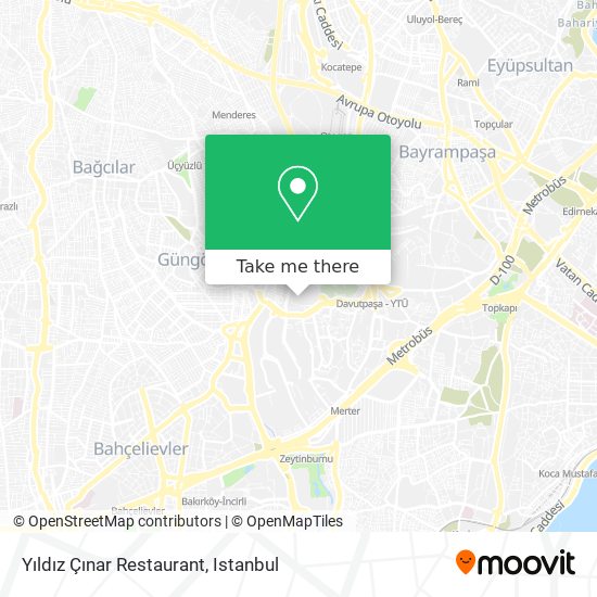Yıldız Çınar Restaurant map