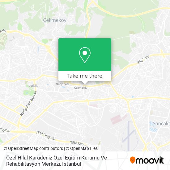 Özel Hilal Karadeniz Özel Eğitim Kurumu Ve Rehabilitasyon Merkezi map