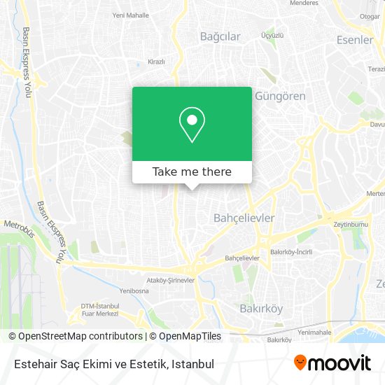 Estehair Saç Ekimi ve Estetik map