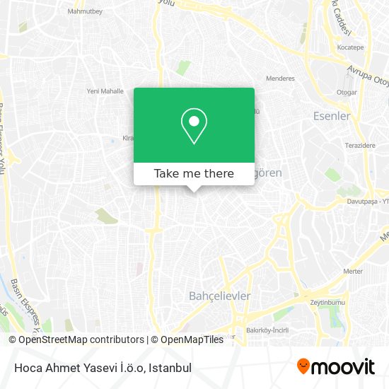 Hoca Ahmet Yasevi İ.ö.o map