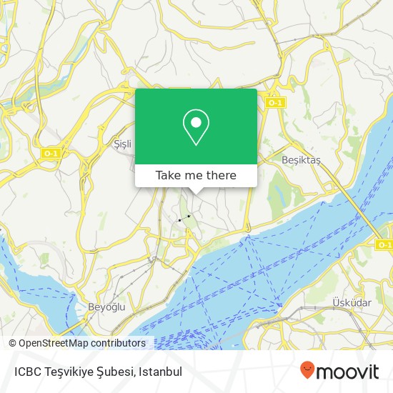 ICBC Teşvikiye Şubesi map