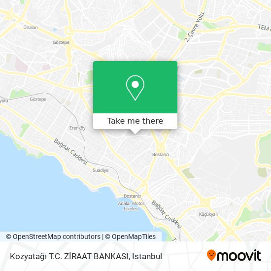 Kozyatağı T.C. ZİRAAT BANKASI map