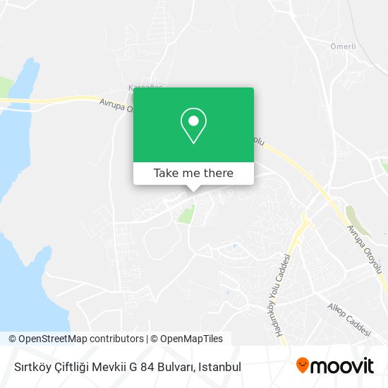 Sırtköy Çiftliği Mevkii G 84 Bulvarı map