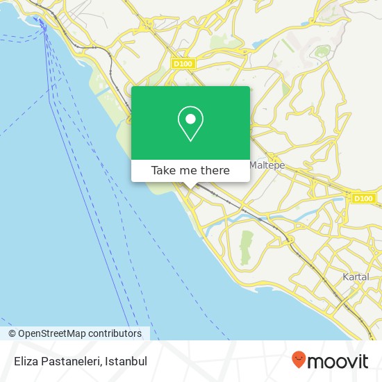 Eliza Pastaneleri map